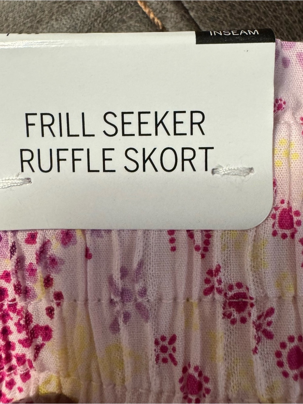 NWT Victoria’s Secret Pink Frill Seeker Ruffle Mini Skirt Skort Lace Size XS - Picture 6 of 8